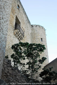 Uno scorcio del Castello dei Chiaramonte che risale al periodo della conquista normanna